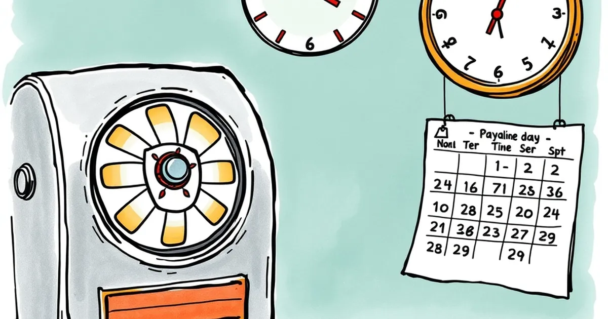 A 4-second spin animation hides a 3-week payout clock