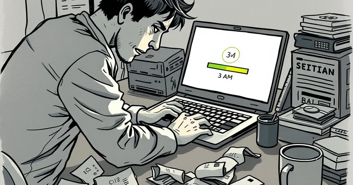 At 3 AM, the Matrix isn't loading—your cashout is