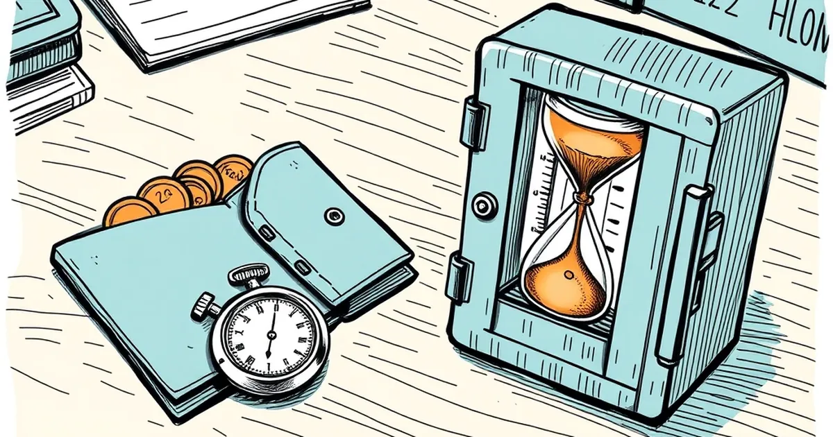 Hot wallet pays in 90 seconds; the cold wallet takes 3 days