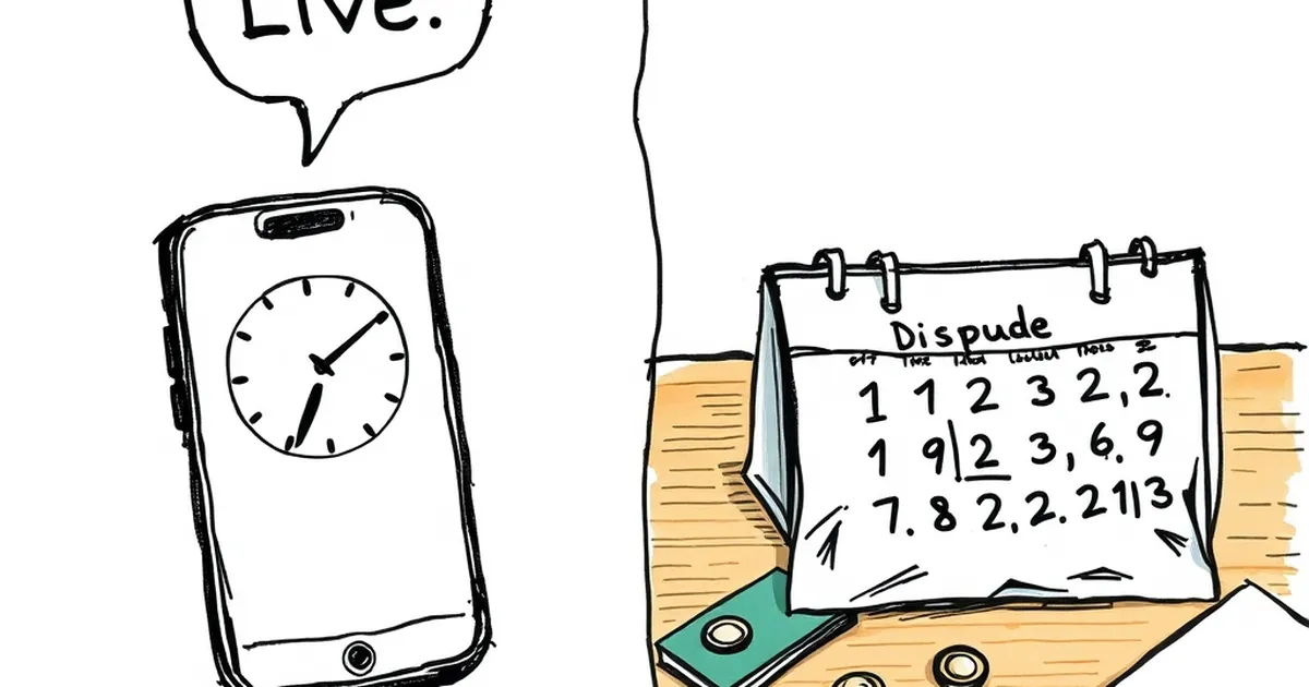 Live chat replies in 8 seconds, the dispute email in 5 days