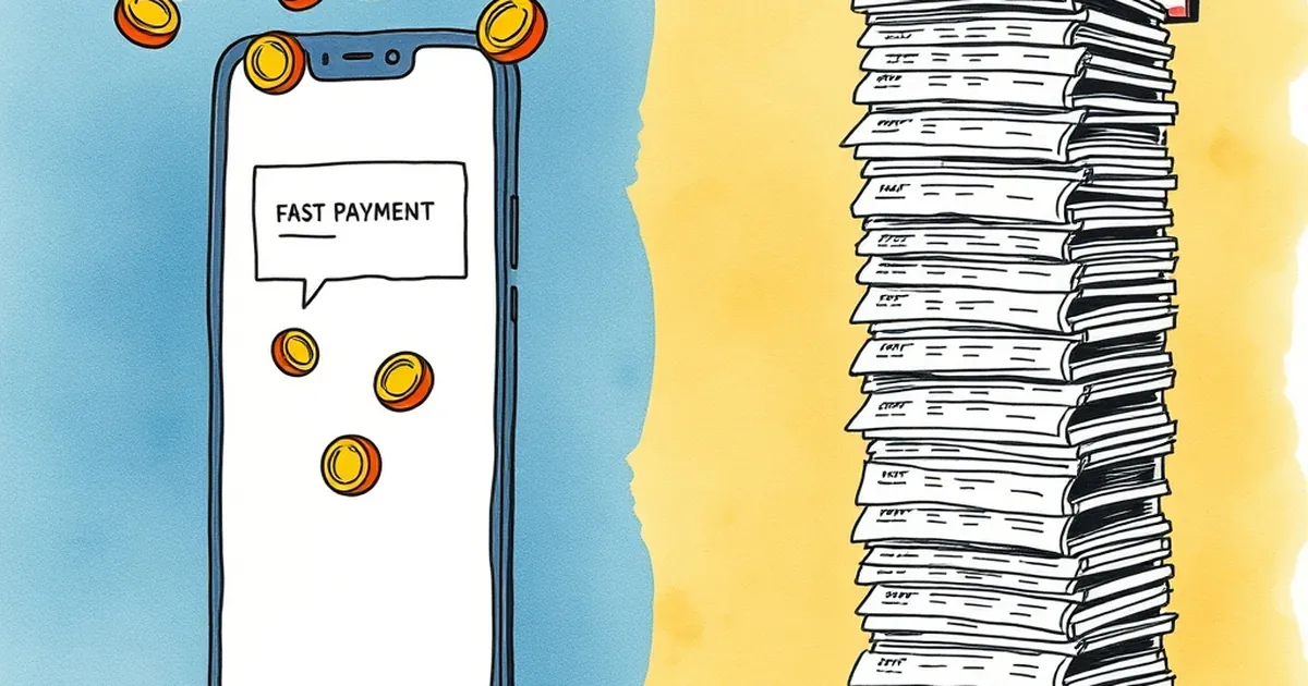Payouts clear in 2 hours; the tax form takes 47 days