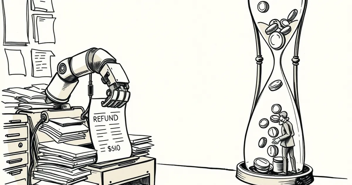 Refund bots clock 9 minutes; your winnings wait 41 days