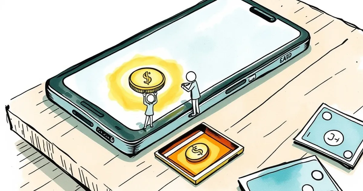 Skinner box economics: 3 taps to earn, 1 to spend