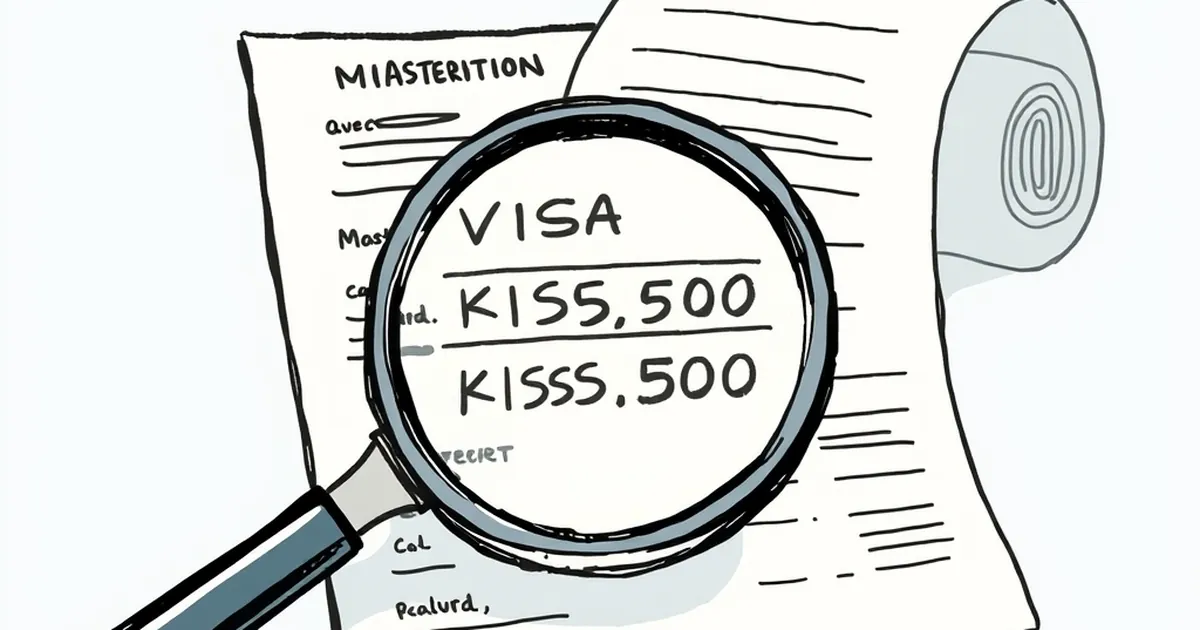 Why Visa and Mastercard Fees Hit Your Bank Account Twice