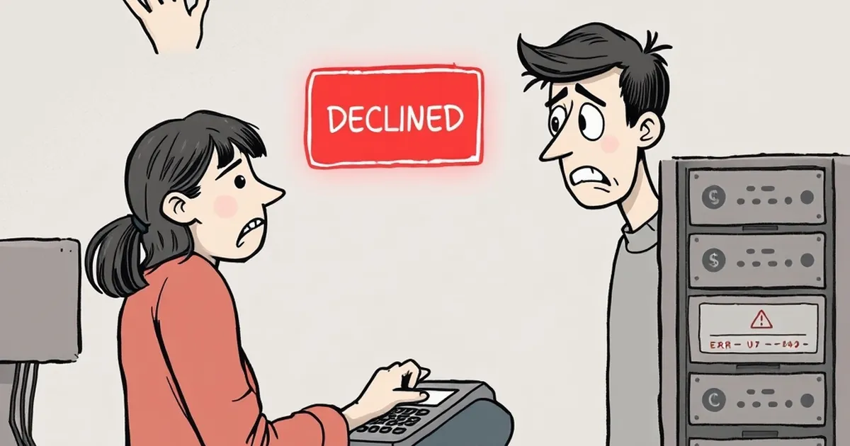 Why Your Brain Treats a Declined Card Like a Server Error