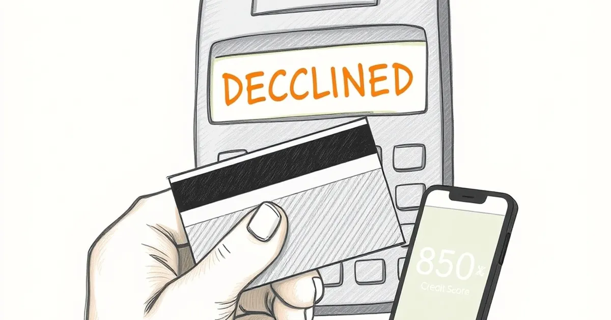 Why Your Card Gets Declined Even With a Perfect Credit Score